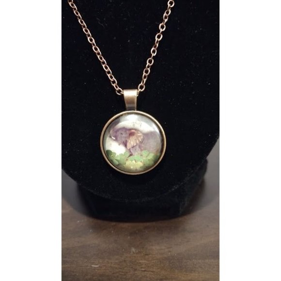 Exquisite Elephant with 21" Long Bronze toned Chain NWT - Picture 4 of 5